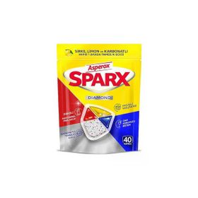 Asperox 40'lı Sparx Diamond Bulaşık Kapsülü