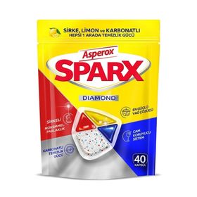 Asperox 40'lı Sparx Diamond Bulaşık Kapsülü