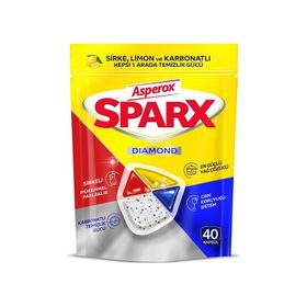 Asperox 40'lı Sparx Diamond Bulaşık Kapsülü