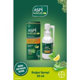 AspiNatura 20 ml Nane Limon Boğaz Spreyi
