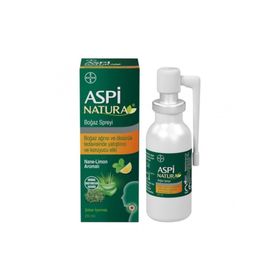 AspiNatura 20 ml Nane Limon Boğaz Spreyi