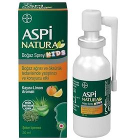 AspiNatura Kids 20 ml Boğaz Spreyi