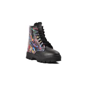 Aspor Arz 2301001-F Siyah İçi Kürklü Unisex Çocuk Bot