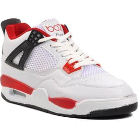 Aspor BST-B223 Beyaz Siyah HI Erkek Sneaker