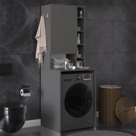 Asra Trend BD-002 Antrasit Banyo Dolabı