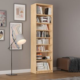 Asra Trend K-02 Mdf Safir Meşe Kitaplık