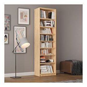 Asra Trend K-02 Mdf Safir Meşe Kitaplık