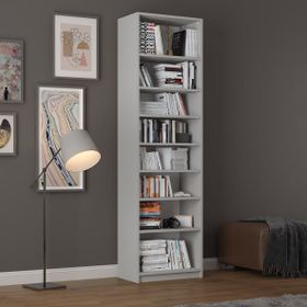 Asra Trend K-03 MDF Kül Gri Kitaplık