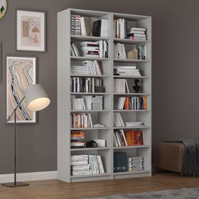 Asra Trend K-11 MDF Kül Gri Kitaplık