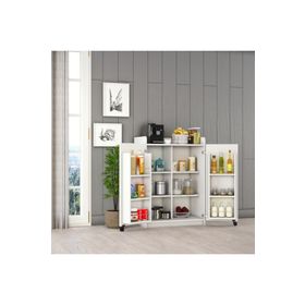 Asra Trend MK-08 Beyaz Mutfak Kiler Dolabı