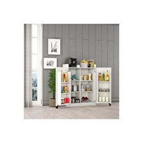 Asra Trend MK-08 Beyaz Mutfak Kiler Dolabı