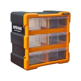 Asrın ASR-6008 6'lı 26.2x15.7x26.7 cm Küçük Monoblok Çekmece