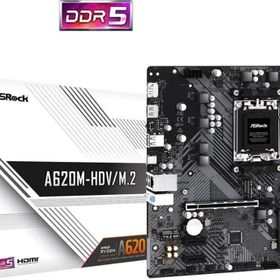 Asrock A620M-HDV/M.2+ 6400 Mhz M.2 AM5 mATX DDR5 Anakart