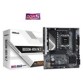 ASRock B650M-HDV/M.2 AMD AM5 DDR5 Micro ATX Anakart
