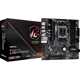 ASRock B650M PG Lightning AMD AM5 DDR5 Micro ATX Anakart