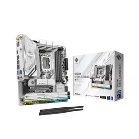 ASRock B860M Steel Legend WiFi Intel LGA1851 DDR5 Micro ATX Anakart