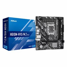 Asrock H610M-HVS-M.2 R2.0 DDR4 3200 Mhz OC M.2 VGA-HDMI PCIE 4.0 1700P Matx Anakart