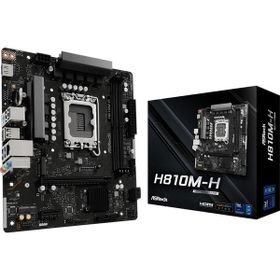 ASRock H810M-H Intel LGA1851 DDR5 Micro ATX Anakart