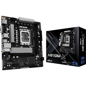 ASRock H810M-X Intel LGA1851 DDR5 Micro ATX Anakart