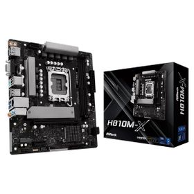 ASRock H810M-X Intel LGA1851 DDR5 Micro ATX Anakart