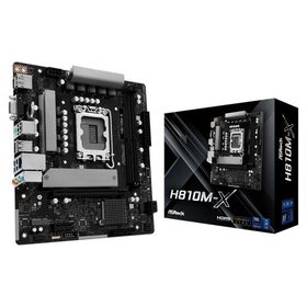 ASRock H810M-X Intel LGA1851 DDR5 Micro ATX Anakart