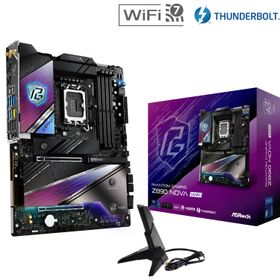 ASRock Z890 Nova WiFi 9600MHz OC DDR5 Soket 1851 WiFi7 Thunderbolt ATX Anakart