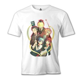 Assassination Classroom Beyaz Erkek Tişört