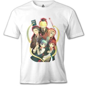 Assassination Classroom Beyaz Erkek Tişört