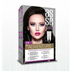 Asse Adventure No:3.0 Koyu Kestane Set Saç Boyası