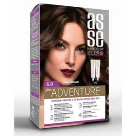 Asse Adventure No:6.0 Koyu Kumral Saç Boyası