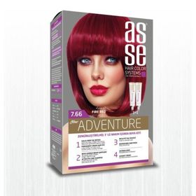 Asse Adventure No:7.66 Ateş Kızılı Set Boya