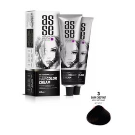Asse Hair Color Systems 60 ml 3 Koyu Kestane Krem Saç Boyası