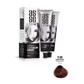 Asse Hair Color Systems 60 ml Kakao Kahve 7.35 Krem Saç Boyası