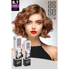 Asse Hair Color Systems 60 ml Karamel 8.7 Krem Saç Boyası