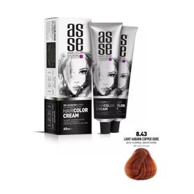 Asse Hair Color Systems 8.43 Açık Kumral Bakır Dore 60 ml Saç Boyası