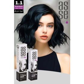 Asse Hair Color Systems Mavi Siyah 1.1 60 ml Saç Boyası