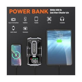 Assess Store Groove M01 18200MAH 2000A Jump Starter Taşınabilir Akü Takviye Cihazı