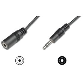 Assmann AK-510200-050-S Audio Uzatma Kablosu