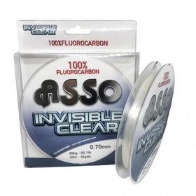 Asso Invisible Clear 30 mt Paralel %100 Fluoro Carbon Misina