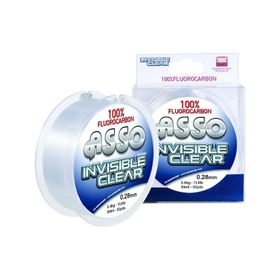 Asso Invisible Clear Paralel Fluoro Carbon 50 mt - 0.19 mm Misina