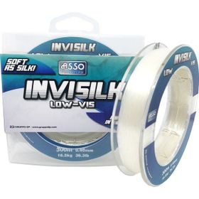 Asso Invisilk Surf Casting 300 mt 0.30 mm Beyaz Monofilament Misina