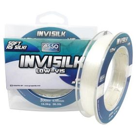 Asso Invisilk Surf Casting 300 mt 0.35 mm Beyaz Monofilament Misina
