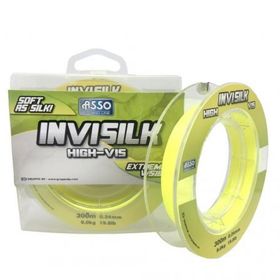 Asso Invisilk Surf Casting 300 mt Altın Sarı Monofilament Misina