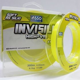 Asso Invisilk Surf Casting 300 mt Altın Sarı Monofilament Misina