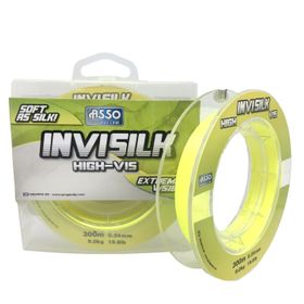 Asso Invisilk Surf Casting 300 mt Altın Sarı Monofilament Misina