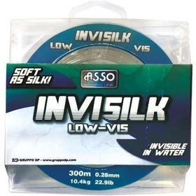 Asso Invisilk Surf Casting Clear 300 m İp Misina
