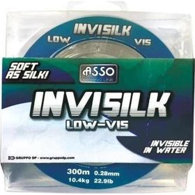 Asso Invisilk Surf Casting Clear 300 m İp Misina