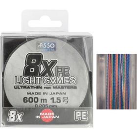 Asso Light Game 8 Örgü 150 mt 0.135 mm 20 Lb Japan İp Misina