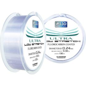 Asso Ultra Low Stretch 300 mt 0.30 mm %100 FC Coated Misina