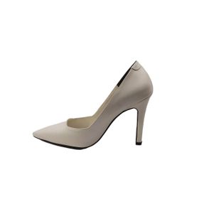Assortie 111Z Beyaz Stiletto Sivri Burun Kaydırmaz Taban Kadın Topuklu Ayakkabı